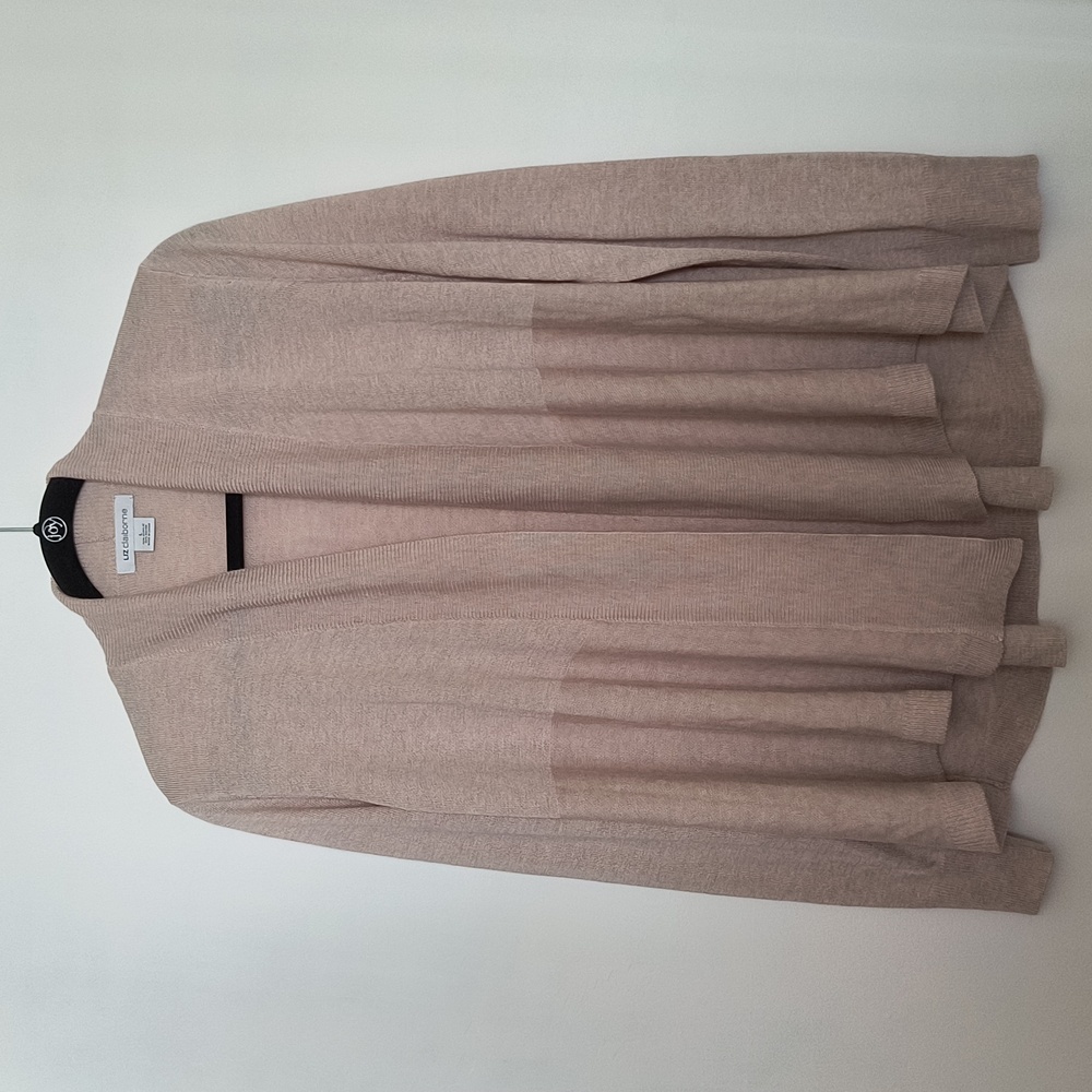🌿 Liz Claiborne open light sweater